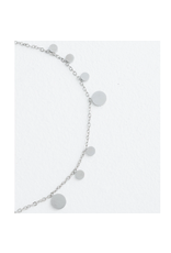 China Confetti Silver Necklace