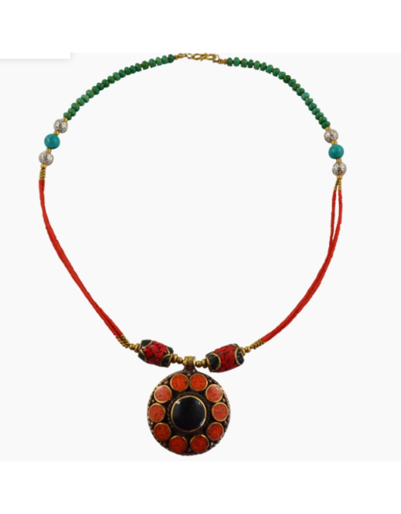 Nepal Midnight Parvat Tibetan Necklace