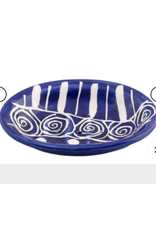 South Africa Soap Dish - Blue & White