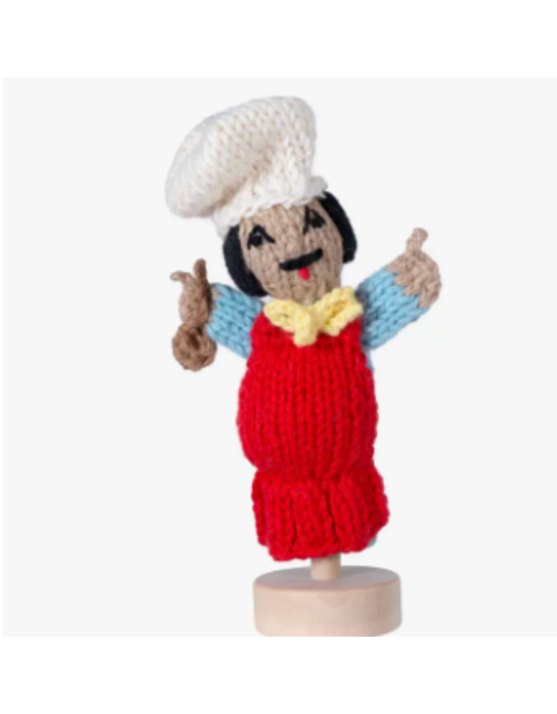 Peru Finger Puppet Chef