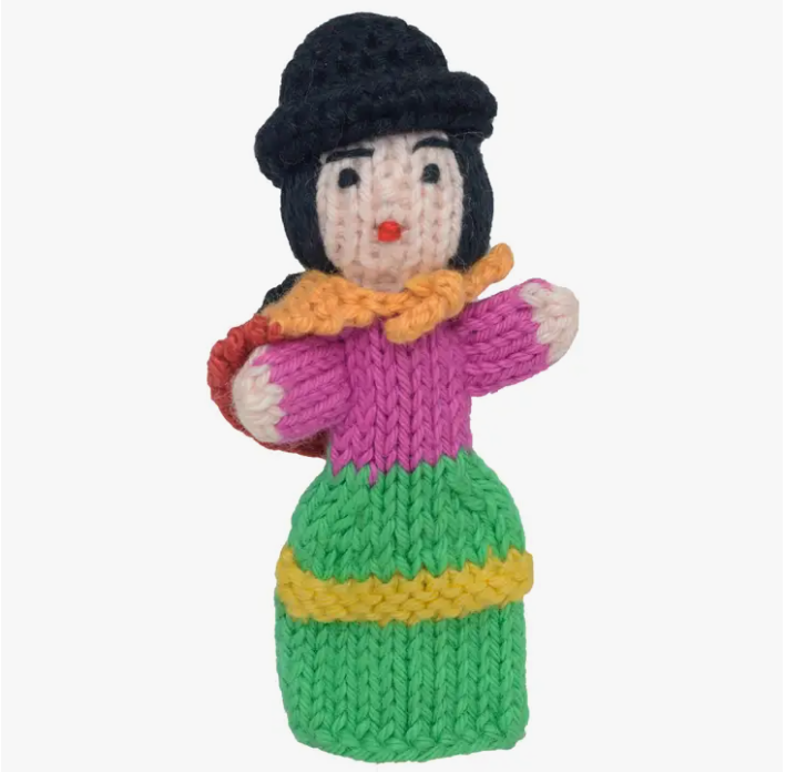 Andean Person Finger Puppet assorted Villages Calgary
