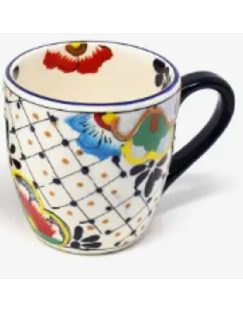 Mexico Encantada Mug Dots & Flowers