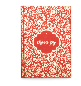 India Metallic Tree Free Paper Journal Choose Joy