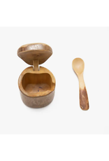 Guatemala Coffeewood Mini Salt Box & Spoon