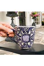 Mexico Encantada Mug Blue Flower