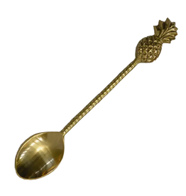 Indonesia Bronze Teaspoon Pineapple