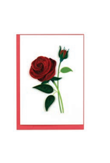 Vietnam Gift Enclosure Card Red Rose