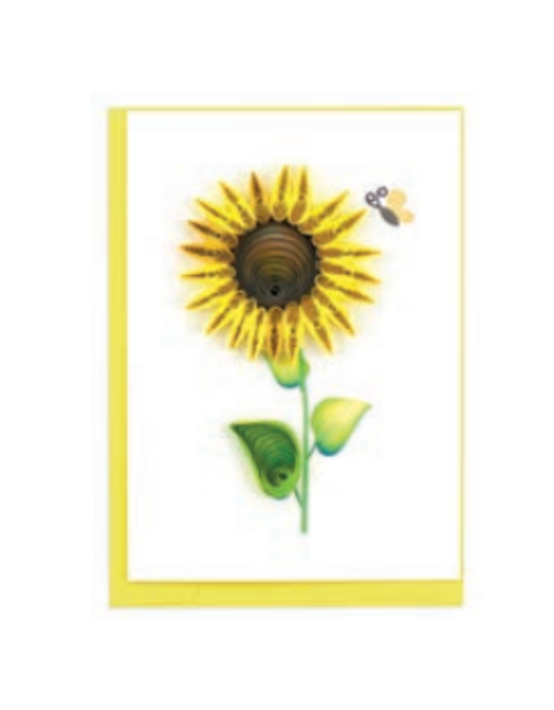 Vietnam Gift Enclosure Card Sunflower