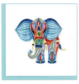 Vietnam Abstract Elephant Card