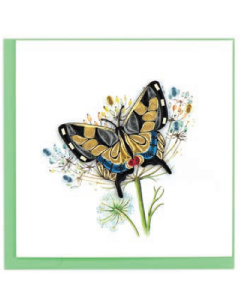Vietnam Swallowtail Butterfly Card