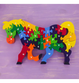 Sri Lanka Wooden Puzzle Horse