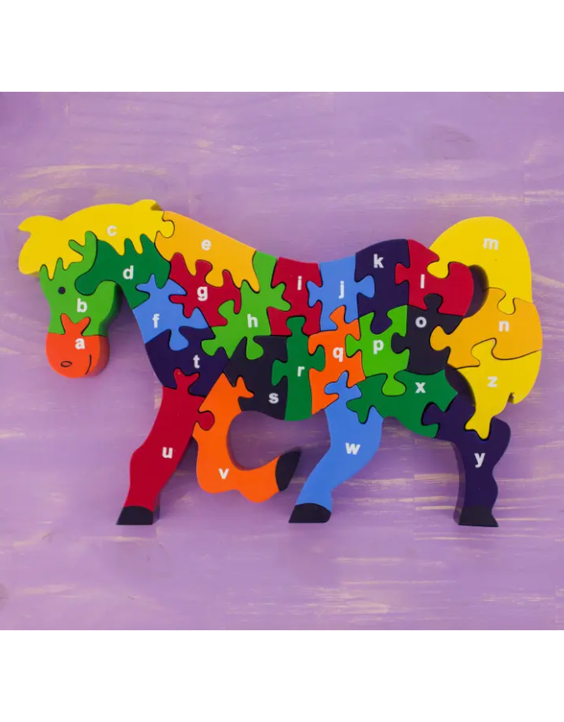 Sri Lanka Wooden Puzzle Horse