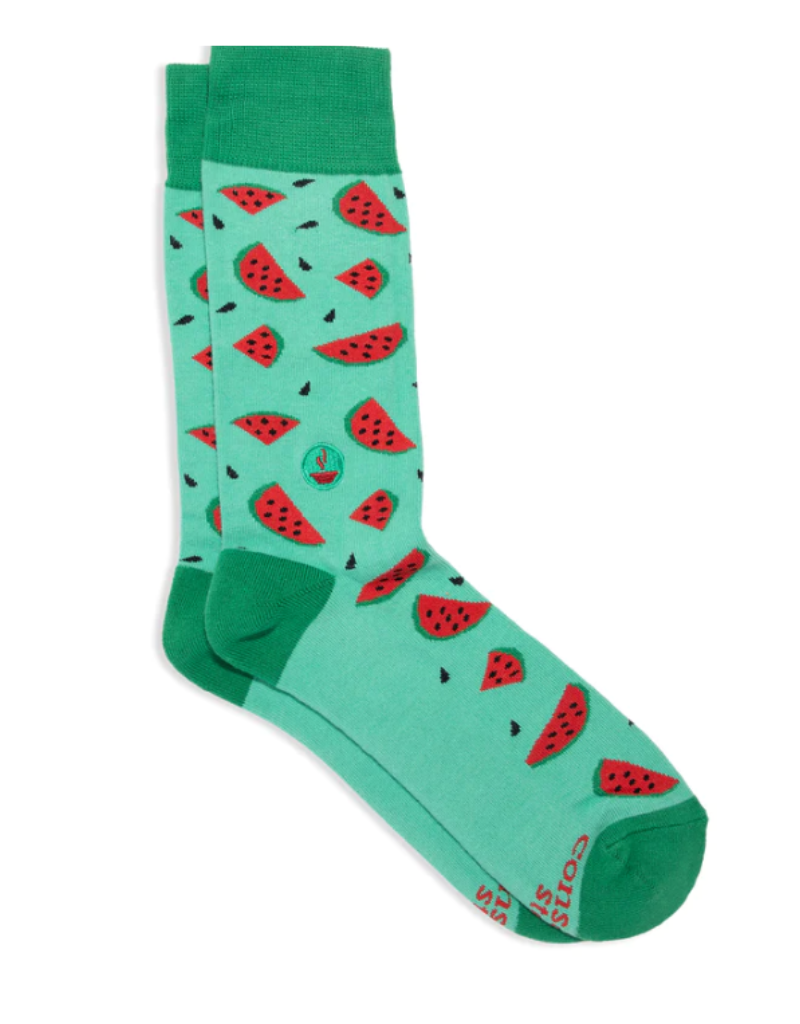India Socks that Provide Meals watermelon