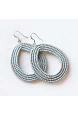 Rwanda Woven Loop Earrings