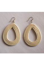 Rwanda Woven Loop Earrings