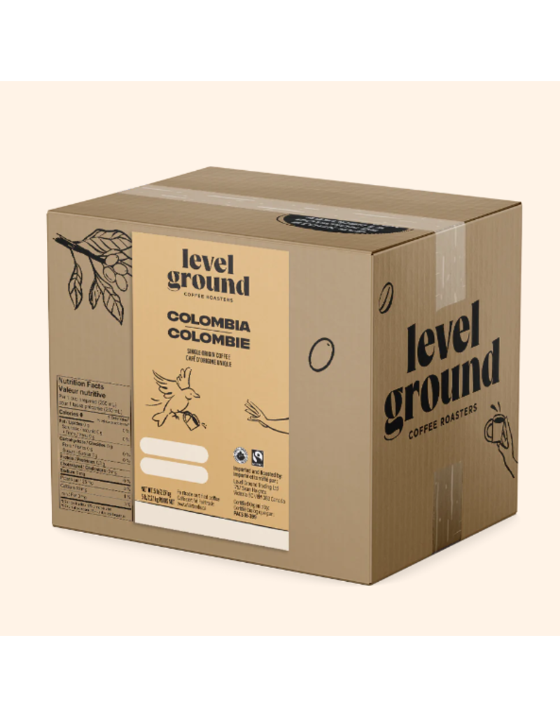 Colombia Colombia Dark  Coffee Ground (5lb Box)
