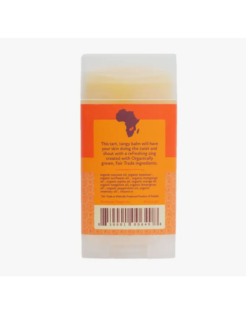Zambia Tangerine Organic Beeswax Body Balm