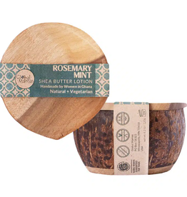 Ghana Coconut Shell Shea Butter Rosemary Mint 120g