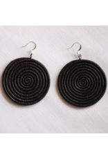 Rwanda Woven Disc Earrings