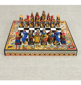 Peru Chess Set Wood Pieces