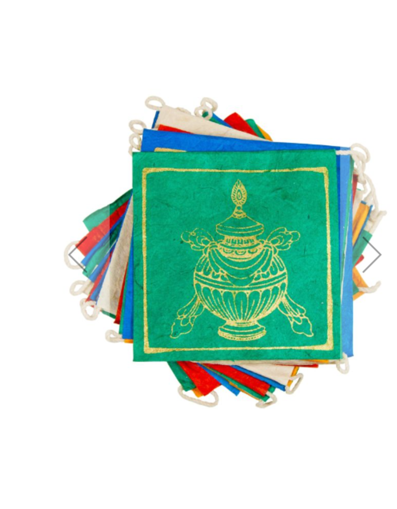Nepal Paper Prayer Flags Lucky Signs 8'