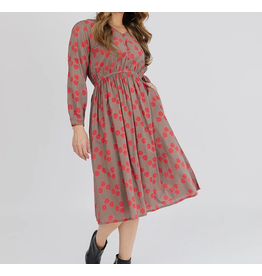 India Mia Dress Fuchsia Floral