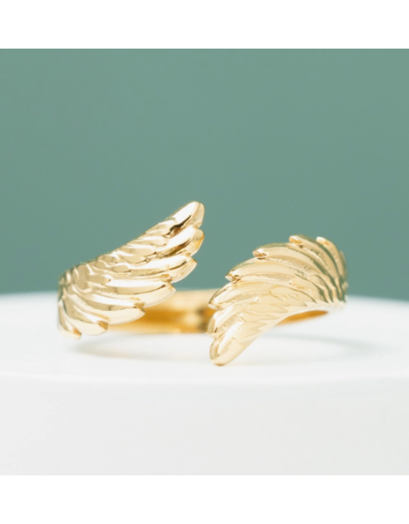 China Birds of the Same Feather Gold Ring