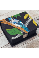 Sri Lanka Note Box Blue Jay on Black