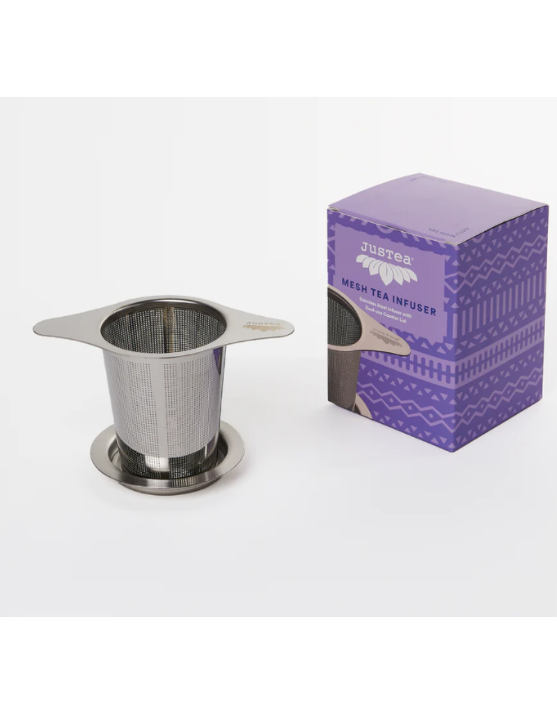 Kenya Tea Infuser w Dual-use Coaster Lid