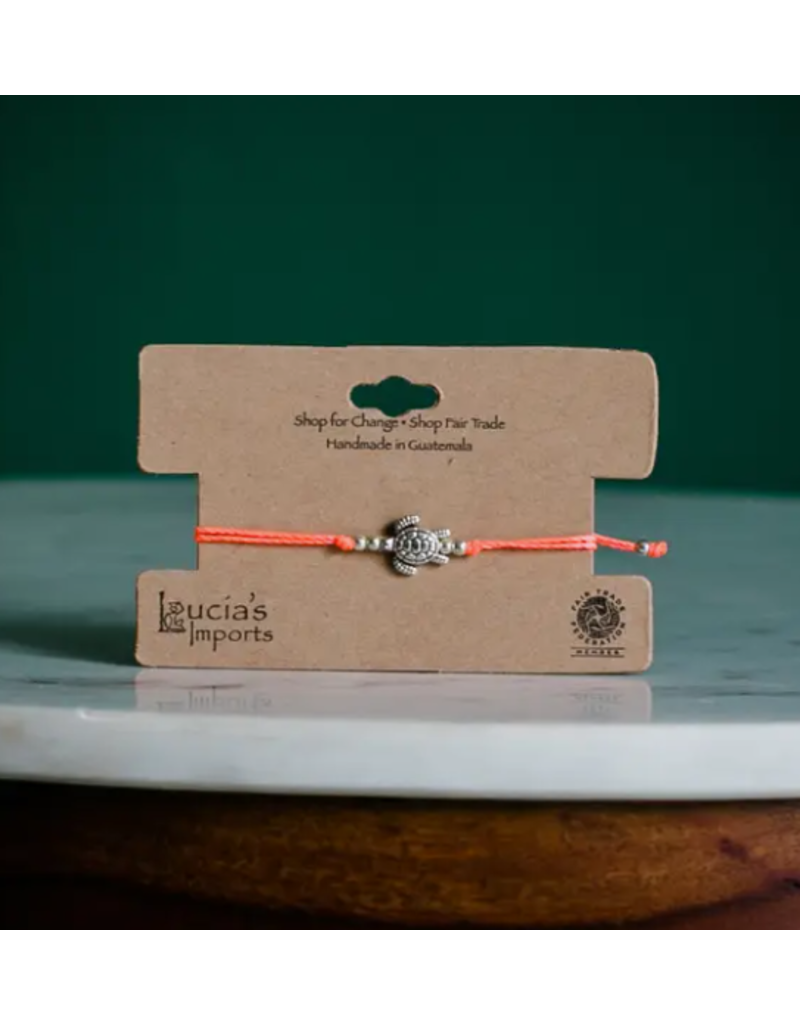 Guatemala Turtle Charm Bracelet assorted