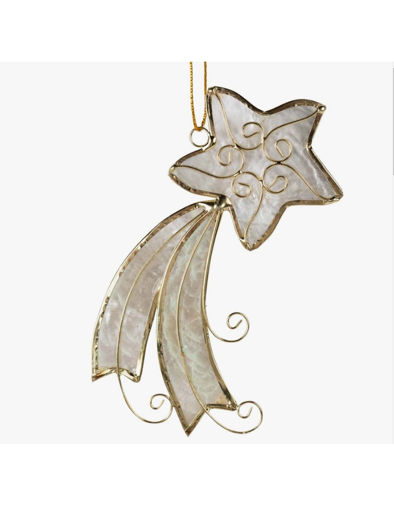 Capiz star ornament main image 0