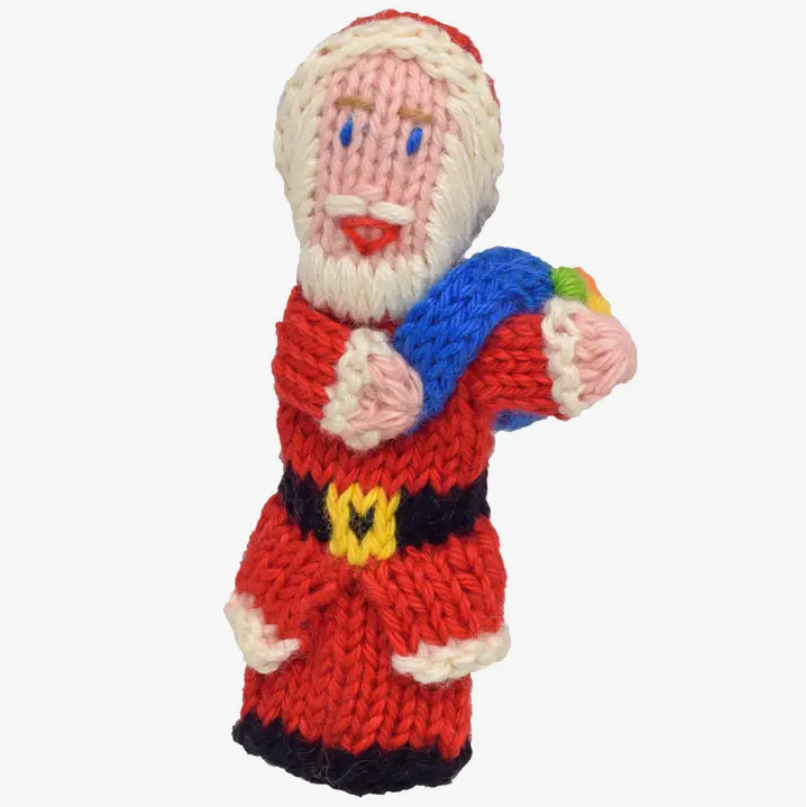 Santa Finger Puppet Villages Calgary