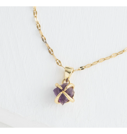 China Shine Necklace in Amethyst