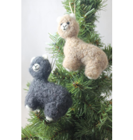 Nepal Felted Alpaca Ornament assorted