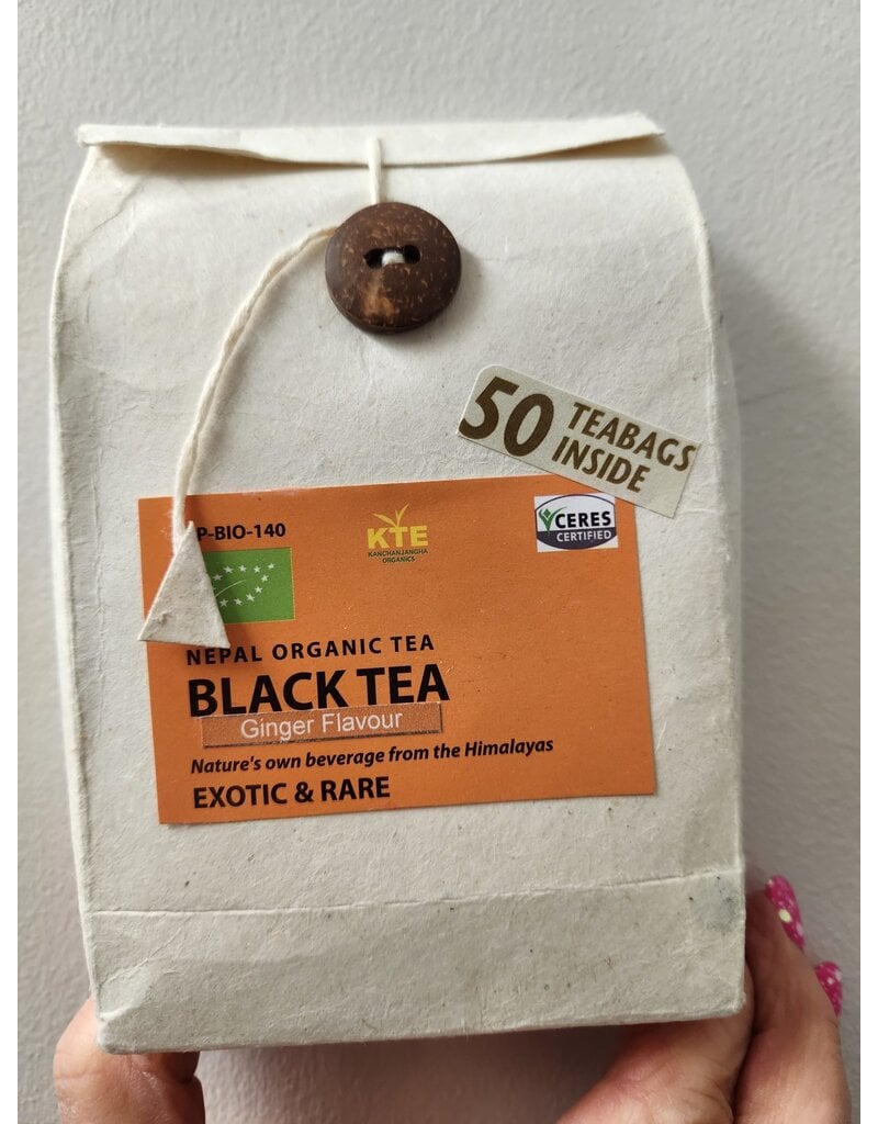 Nepal Himalayan Black Tea with Ginger - envelope