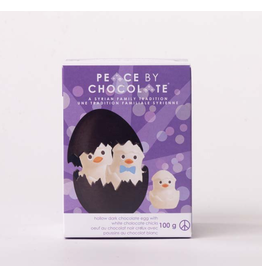 Canada Peace by Chocolate Easter Egg w Chicks 100g