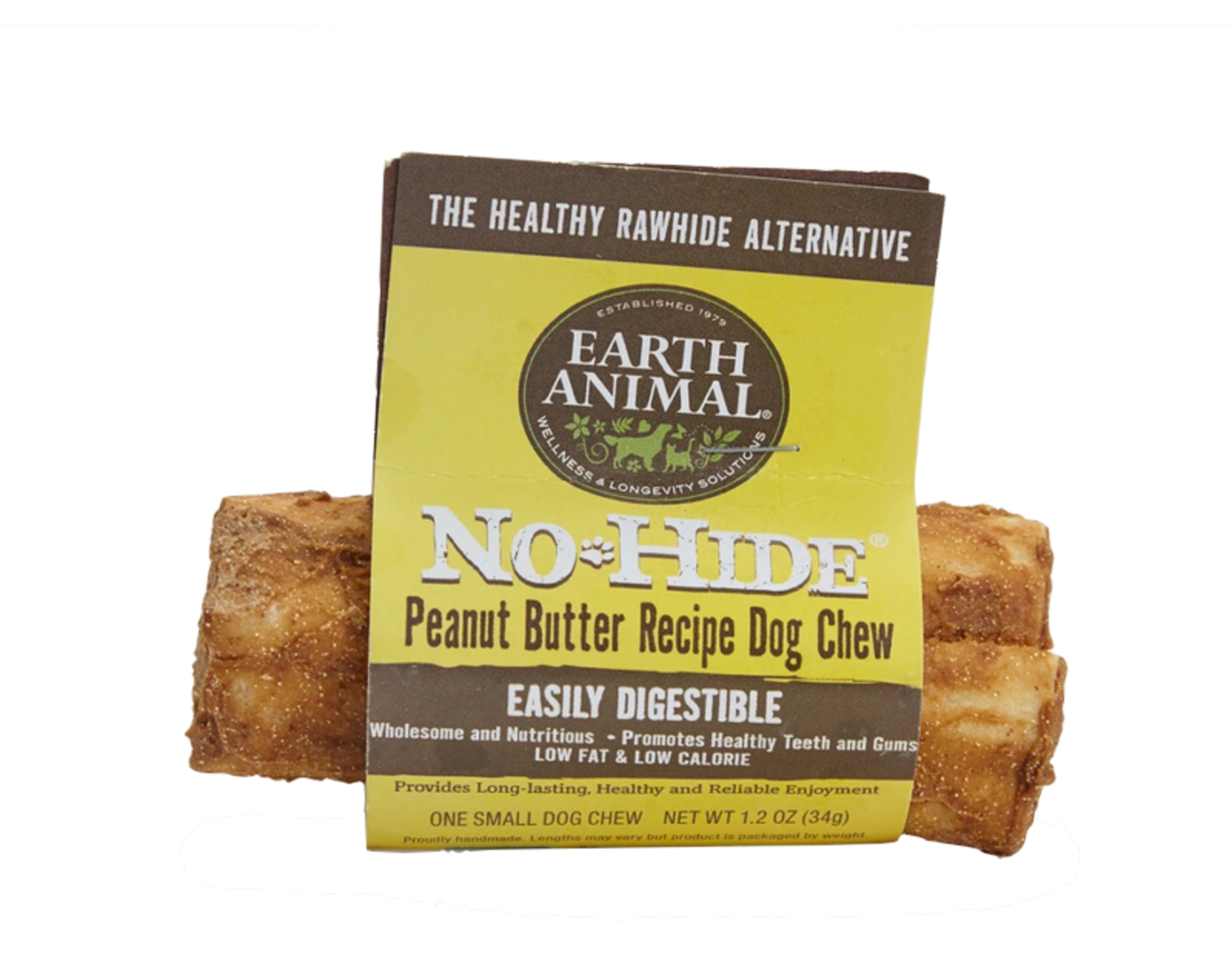 EARTH ANIMAL NO-HIDE CHEW PEANUT BUTTER - Paws on Chicon