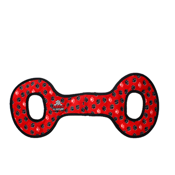 VIP TUFFY ULTIMATE VIP TOYS NO STUFF TUG TOY RED