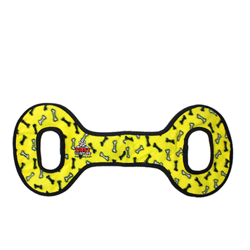 VIP TUFFY ULTIMATE VIP TOYS NO STUFF TUG TOY YELLOW