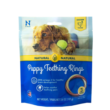 N-BONE N-BONE PUPPY TEETHING RING CHICKEN