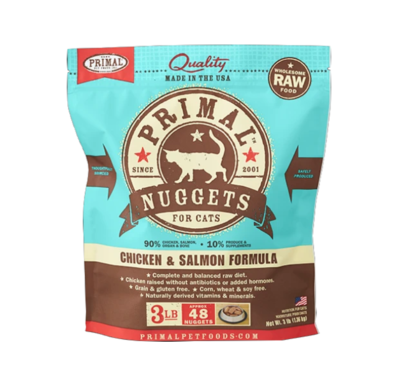 Primal Cat raw - Paws on Chicon