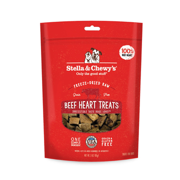 STELLA AND CHEWY STELLA AND CHEWYS FREEZE DRIED BEEF HEARTS