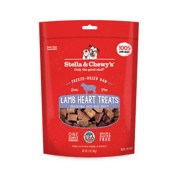 STELLA AND CHEWY STELLA AND CHEWYS FREEZE DRIED LAMB HEART