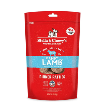 STELLA AND CHEWY STELLA AND CHEWYS FREEZE DRIED PATTIES DANDY LAMB