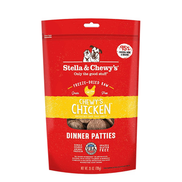 STELLA AND CHEWY STELLA AND CHEWYS FREEZE DRIED PATTIES CHEWYS CHICKEN