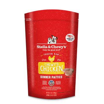 STELLA AND CHEWY STELLA AND CHEWYS FROZEN RAW PATTIES CHEWYS CHICKEN
