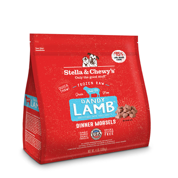 STELLA AND CHEWY STELLA AND CHEWYS FROZEN RAW MORSELS 4LB DANDY LAMB
