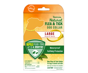 tropiclean natural flea and tick collar