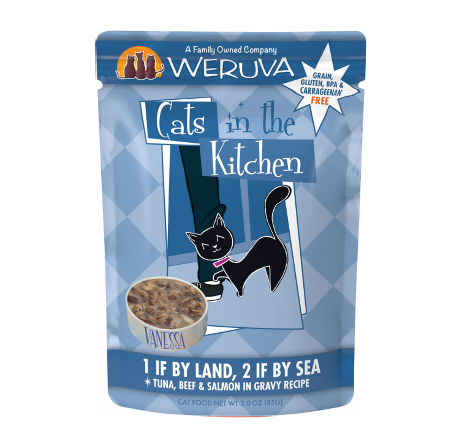 Cat pouch food sales