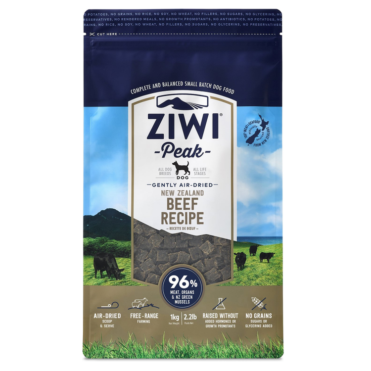 ZIWI DOG FOOD BEEF Paws on Chicon